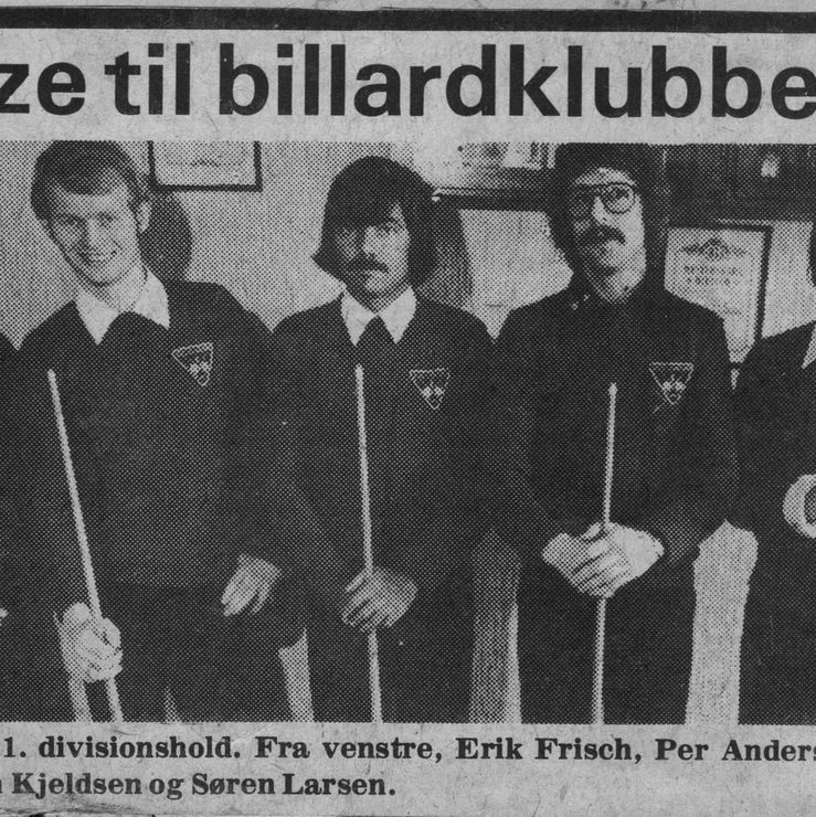 Bronze-holdet Erik, Per A., Per R., Niels og Søren